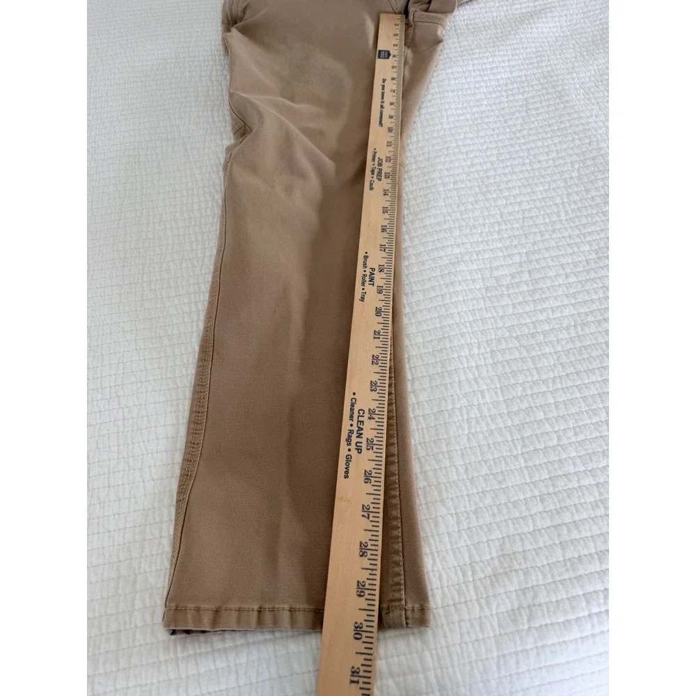 Weatherproof Vintage Mens Straight Fit Khaki Pants Tan 36x34‎ Stretch Cotton